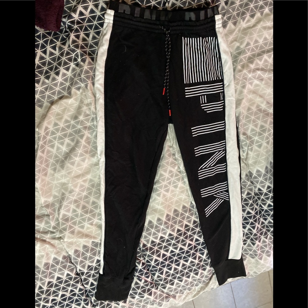 Pink Victoria’s Secret sweat pants